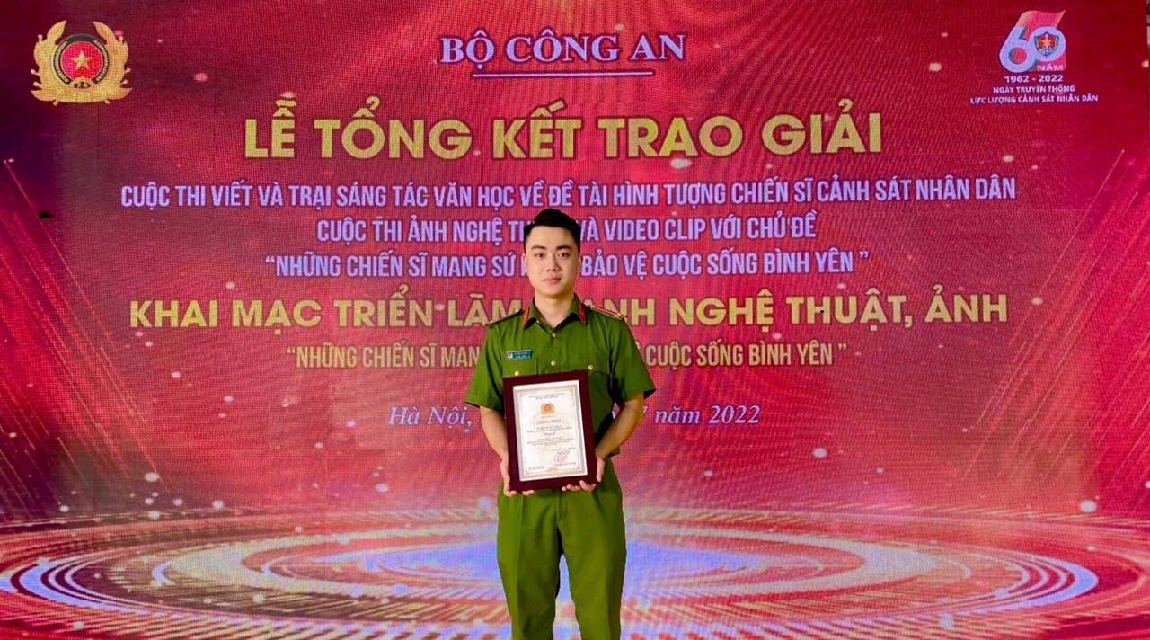 Phòng Cảnh sát hình sự - CATP: Giành giải B cuộc thi Video – Clip với chủ đề “Những chiến sỹ mang sứ mệnh bảo vệ cuộc sống bình yên”